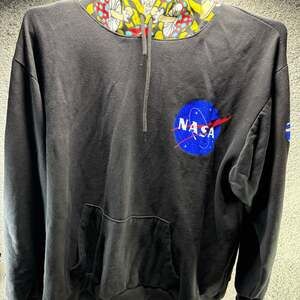 NASA Hooded Ripple Junction Mushroom Sweater